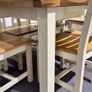 New Oak Extendable Dining Table Image 3