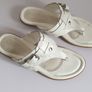 Hush Puppies Ladies Oni Nishi White Leather Sandals New With Box UK3 CAN POST Image 8