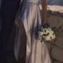 Stunning unique wedding dress size 10. Image 6
