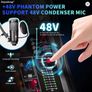 DEPUSHENG DX12 Professional Audio Mixer 12 Channel Studio Audio Console USB MP3 Input 48v Phantom Power DJ Console Image 2
