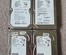 Hard drives 750GB 500GB 160GB
