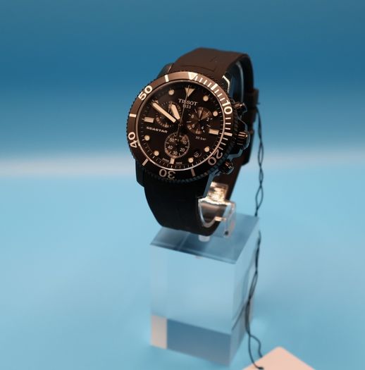 Tissot Seastar 1000 Chronograph T120.417.37.051.02 Brand New Unworn Full Set