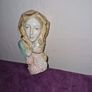 Hand painted Italian made Madonna and child wall sculpture Image 2