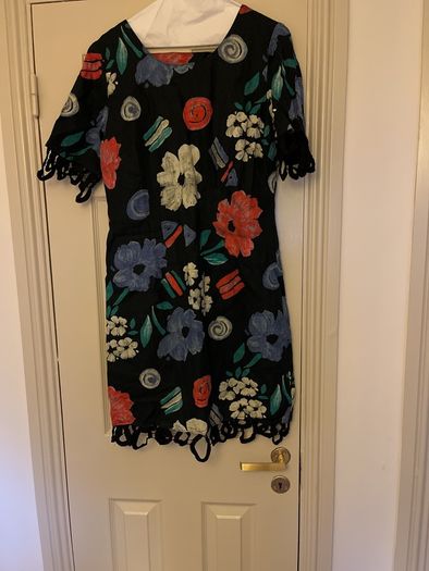 vintage dress linen