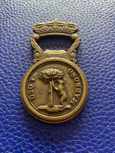 Vintage Madrid Spain Bottle Opener