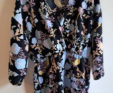 Monki floral tunic dress Size L