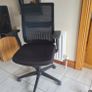 Black netback office task chair Image 2