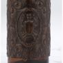 Vintage Amber Glass Decanter Glasses Set Image 9