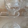 6Footed Cut Crystal Desert/ cocktail Bowls Image 3