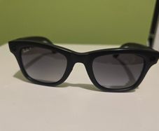 RayBan Meta Wayfarer Matte Black Polarised Graphite  Mint