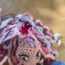Handmade Crochet Doll with Removable Hair and Hat Image 4
