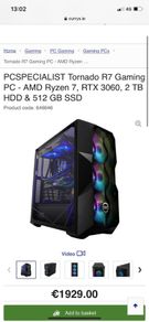 Gaming PC setup