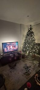 Pre lit christmas tree  7ft tall