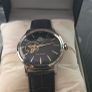 Orient Bambino Open Heart Blue Leather Dress Watch Image 4