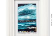 Wooden Bridge, Clontarf, A6 print by artist Helen Mathews