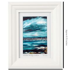 Wooden Bridge, Clontarf, A6 print by artist Helen Mathews