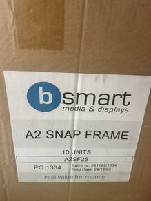 A2 Snap Frames x6 Brand New