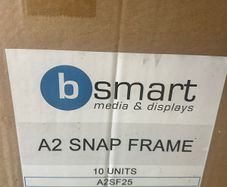 A2 Snap Frames x6 Brand New