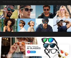 Ai Smart Glasses Multi-Functional Wireless Headphones, 8 Million Pixels Camera, Ai Translation, Chat GTP