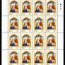 2004 Ireland Christmas Commemorative Stamps Sheetlet Plate 1B1B1B1B Mint Never Hinged (MNH) Image 2