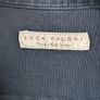 Luca Faloni Pique Shirt Blue Mens 16 41 Made In Italy Cotton Long Sleeve Image 5