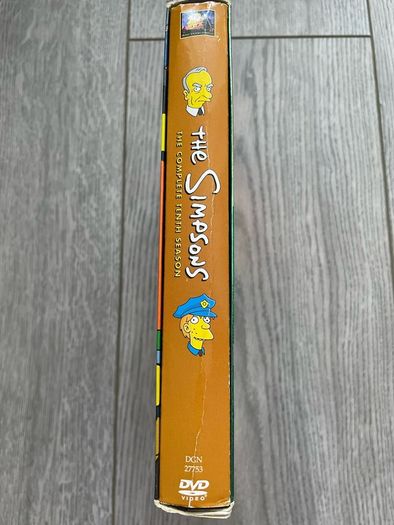 The Simpsons complete tenth season dvd boxset
