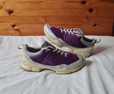 Ecco biom fjhel train Size 4 eu 37 purple/yellow in excellent condition