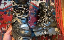 New Rock Reactor Leather boots