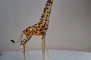 Glass blown Giraffe figurine