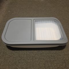 Dog food container collapsible