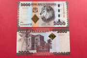 Tanzania. 2000. Shillings   2003. Pick. 37b.  ( Uncirculated )
