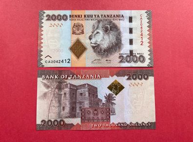 Tanzania. 2000. Shillings   2003. Pick. 37b.  ( Uncirculated )