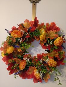 Harvest autumn wreath