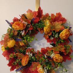 Harvest autumn wreath