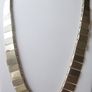 Vintage Sterling Silver Hallmarked 925 Collar Statement Necklace length 17" - 22,1g Image 3