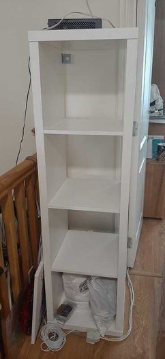 White shelf