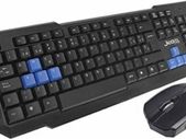 Keyboard and mouse JEDEL Wireless Gaming Desktop Kit, Nano USB, Multimedia Keyboard, 800-2000 DPI Mouse - WS880