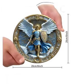 3D-Home Decor - Flat Wooden Disc, Free Post