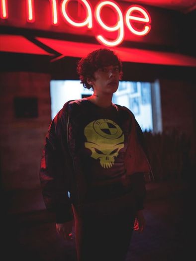 Glow in the dark BMW skull t-shirt