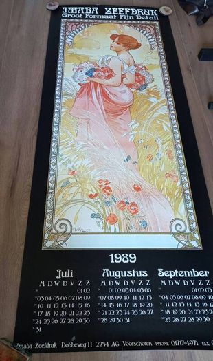 Alphonse Mucha Silkscreen Prints Art Nouveau