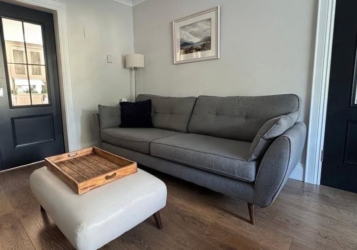 DFS French Connection Zinc Sofa Set (4 Seater, Cuddler & Footstool)