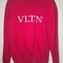 mens VALENTINO jumper sweater top red VLTN logo size Large Image 2