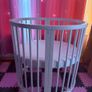 Stokke Sleepi V3 Mini Cot + Mattress (White) Image 2