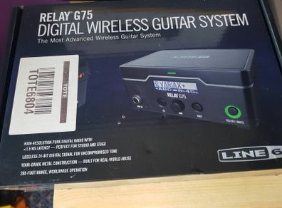 Line 6 Relay G75 Wireless System each 200e