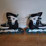 SFR Pulsar Blue Inline Skates. Adjustable in size from size 12c to size 2 Image 2