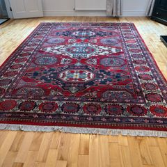 Large Wool Rug - Louis de Poortere