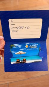 Cassidy Travel Voucher