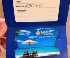 Cassidy Travel Voucher