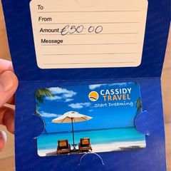 Cassidy Travel Voucher