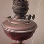 Victorian oil lamp Image 3